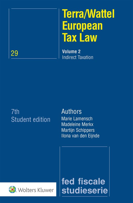 Studenteneditie European Tax Law Volume II - cover