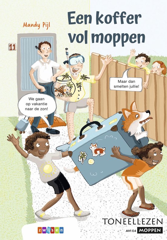 Toneellezen - Een koffer vol moppen - cover