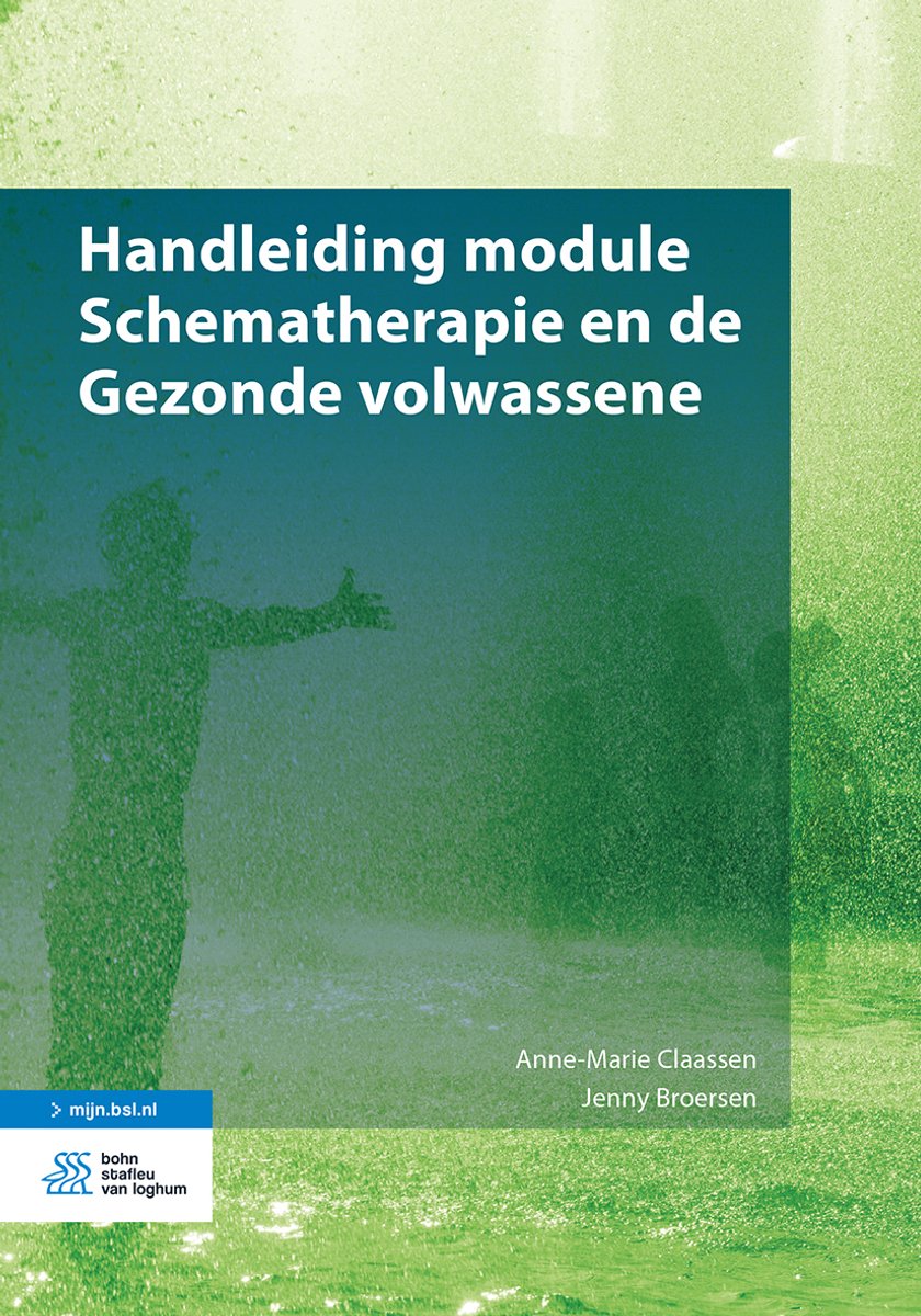 Omslag van Handleiding module Schematherapie en de Gezonde volwassene