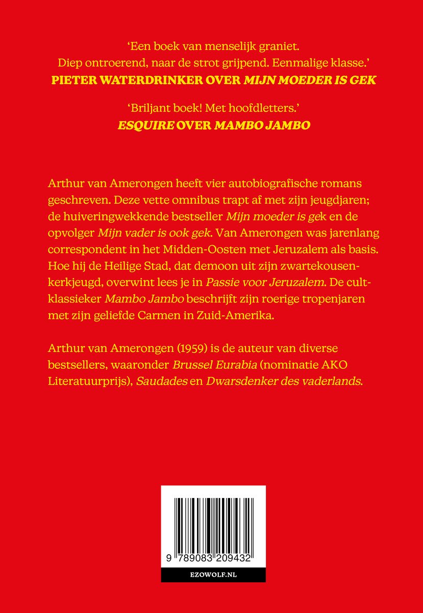 De vette Van Amerongen - back cover