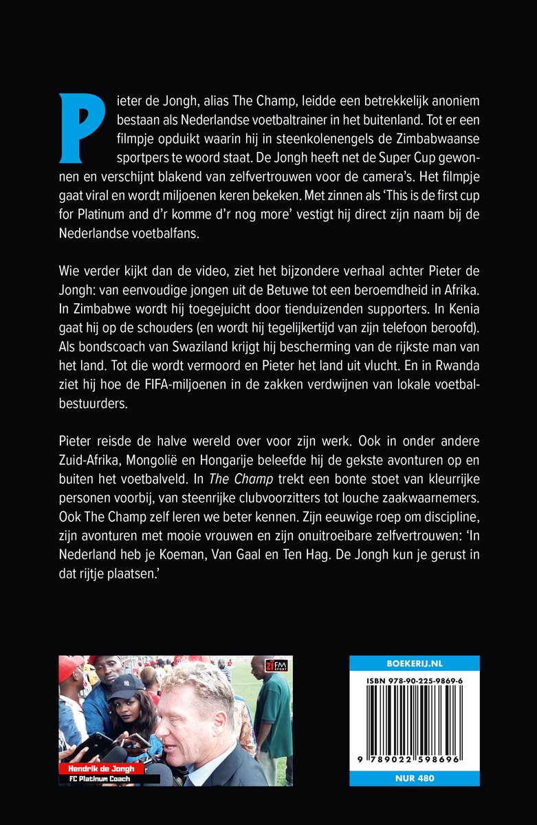 The Champ - back cover