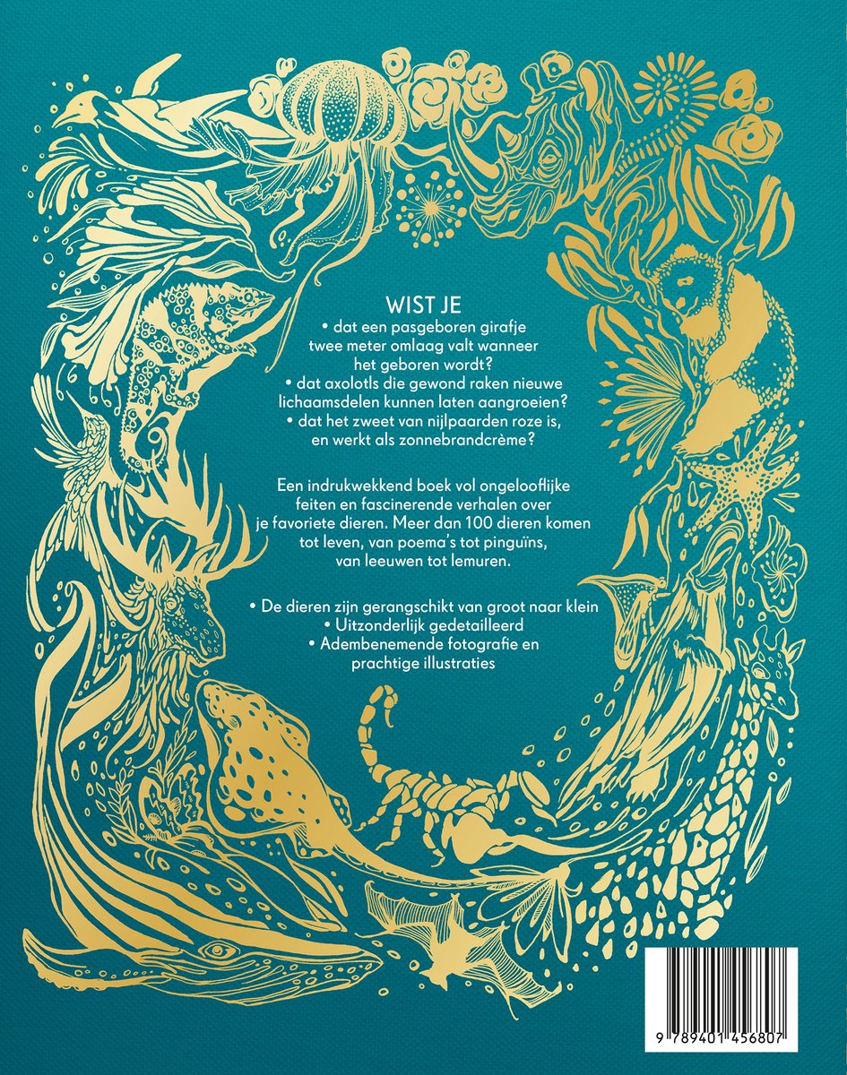 Het dikke boek van alle bijzondere dieren - back cover