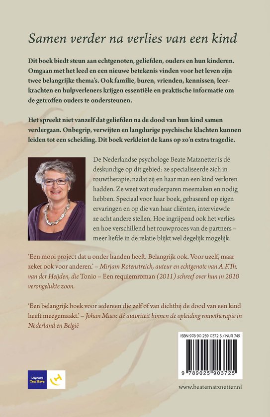 Samen verder na verlies van een kind