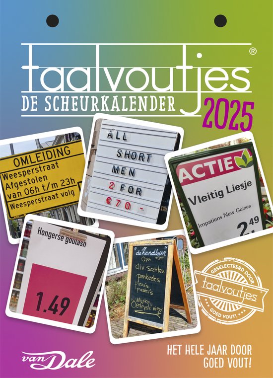 Taalvoutjes Scheurkalender 2025