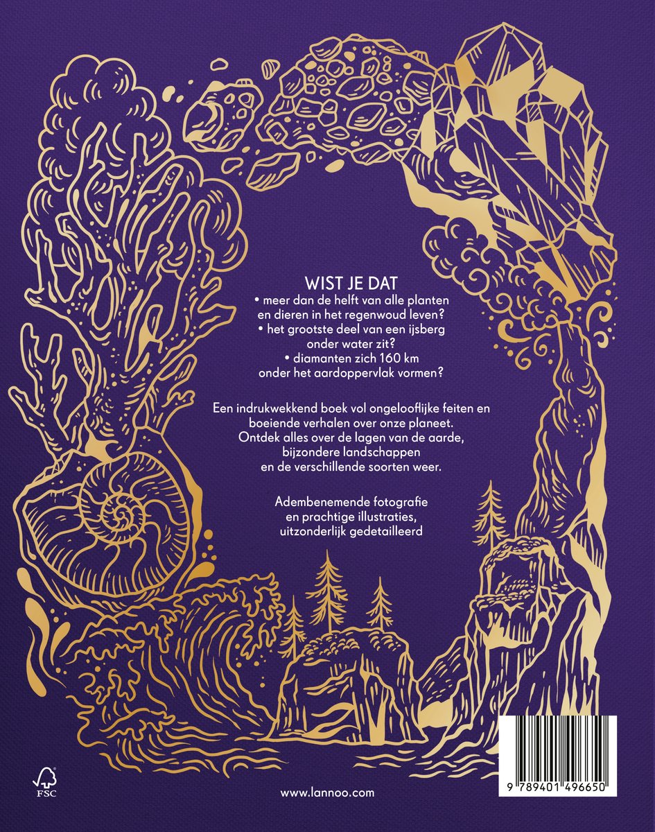 Het dikke boek - Het dikke boek van onze bijzondere aarde - back cover
