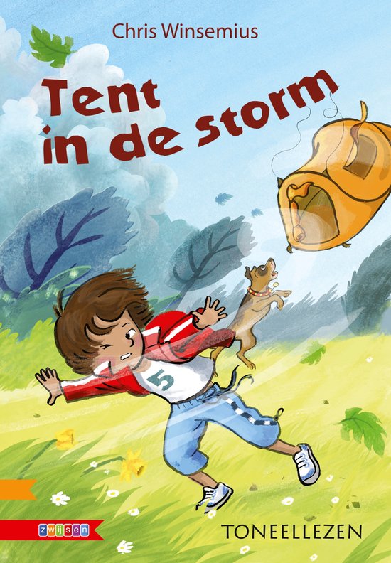 Toneellezen - Tent in de storm - cover