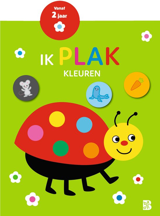 Ik plak - kleuren - cover