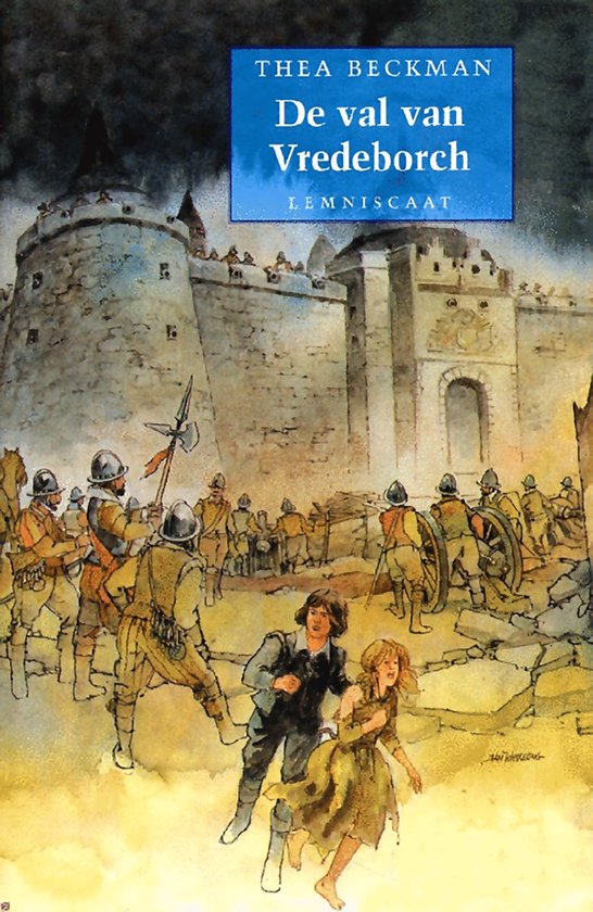 De val van de Vredeborch - cover