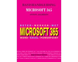 Omslag van Basishandleiding Beter werken met Microsoft 365