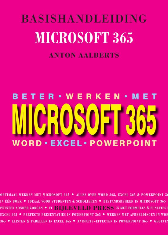 Basishandleiding Beter werken met Microsoft 365 - cover