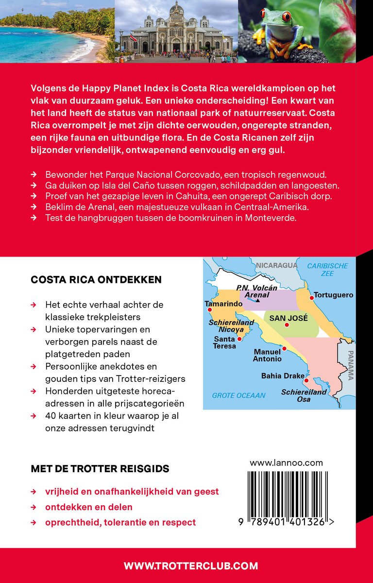 Trotter - Costa Rica - back cover