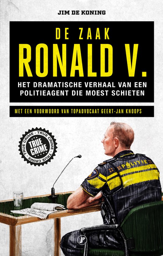 De zaak Ronald V. - cover