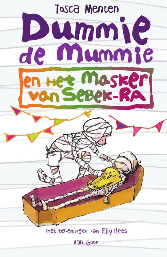 Dummie de mummie 4 - Dummie de mummie en het masker van Sebe ... - cover