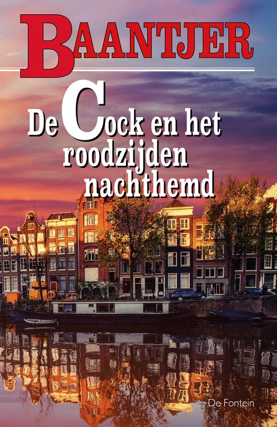 Baantjer 44 - De Cock en het roodzijden nachthemd - cover