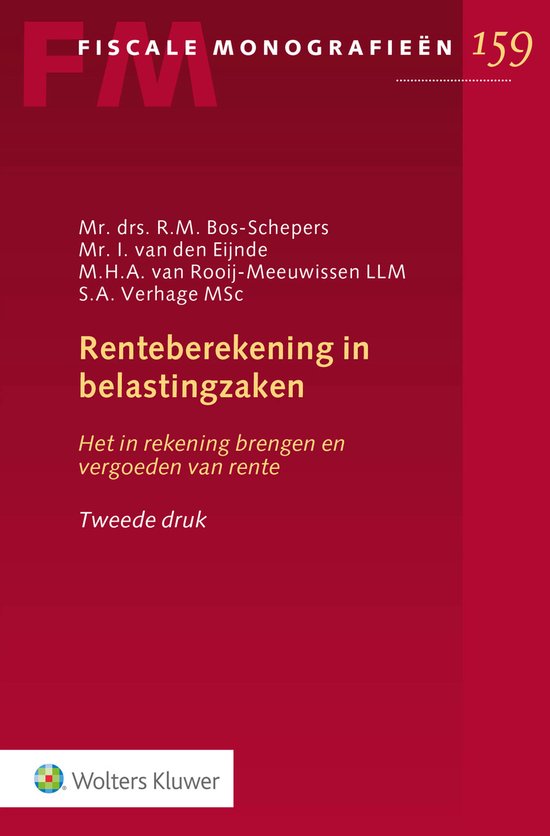 Renteberekening in belastingzaken - cover
