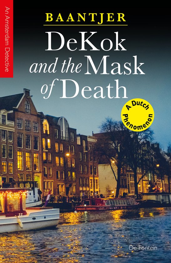 Inspector DeKok - DeKok and the Mask of Death - cover
