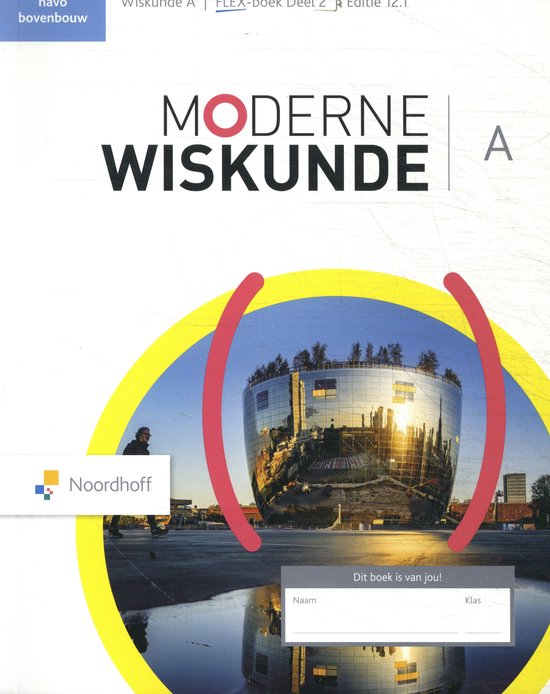 Moderne Wiskunde havo bovenbouw leeropdrachtenboek - cover