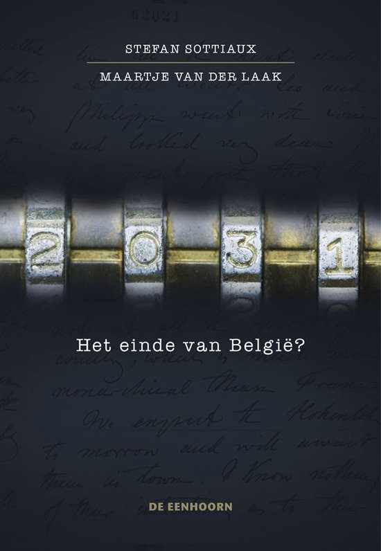 2031, het einde van België - cover