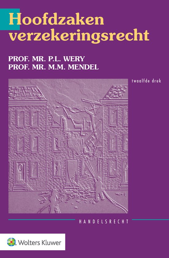 Hoofdzaken verzekeringsrecht - cover
