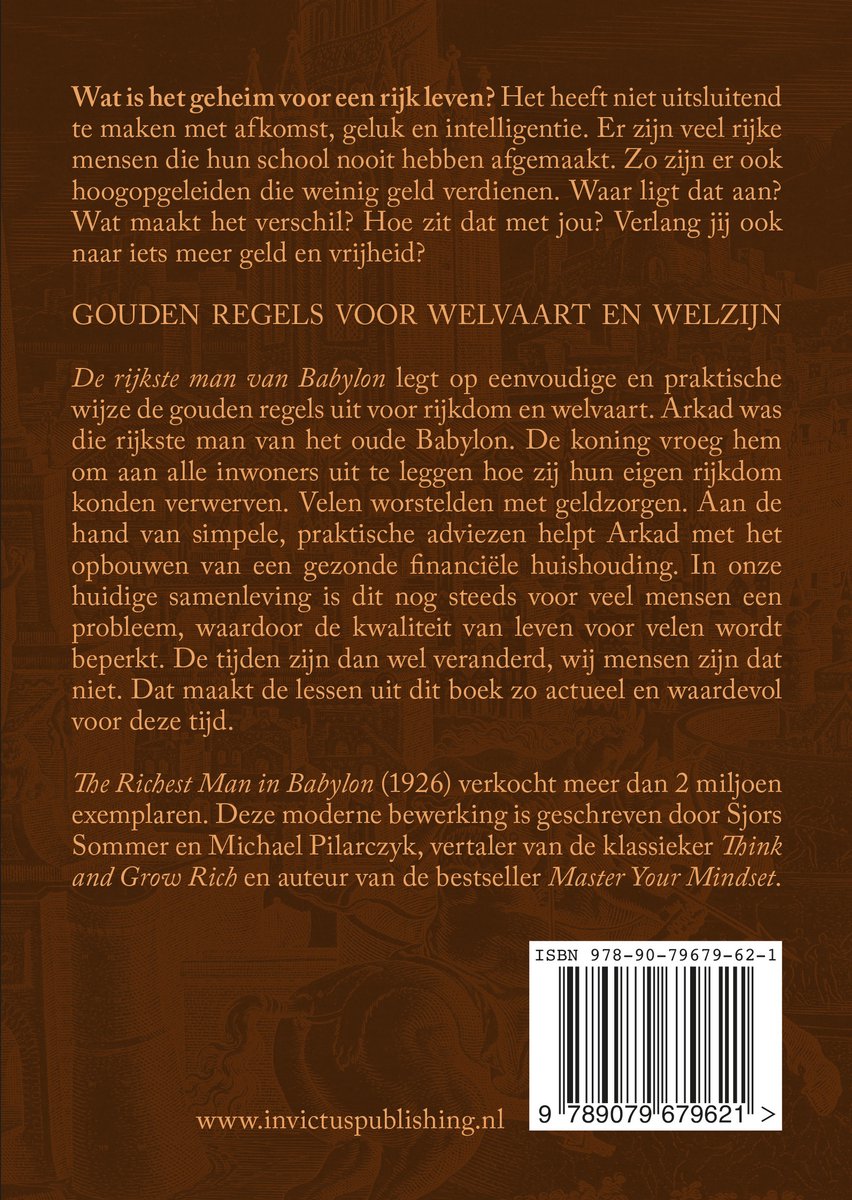 De Rijkste Man van Babylon - back cover