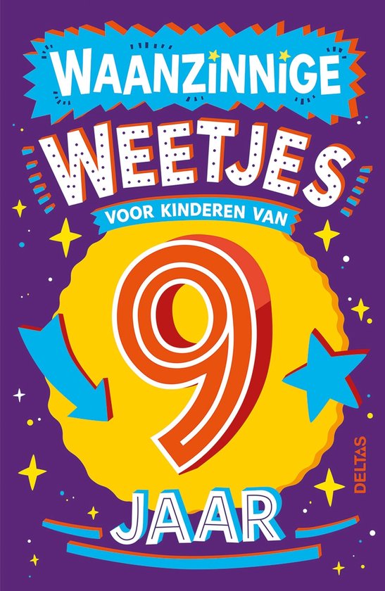 Deltas Waanzinnige weetjes 9 jaar - cover