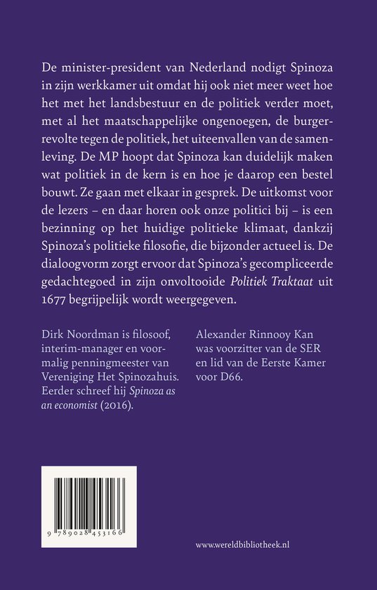 Spinoza in het Torentje