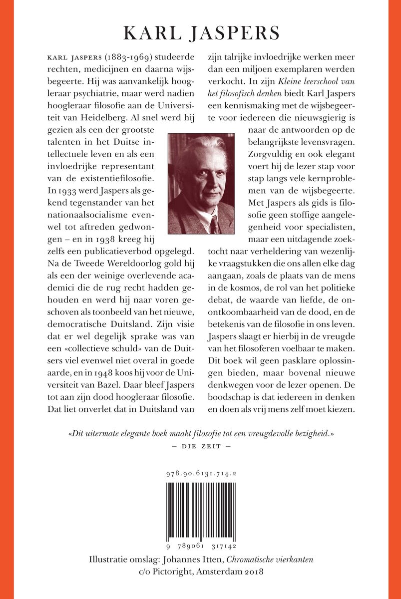 Kleine leerschool van het filosofisch denken - back cover