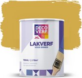 Decoverf lakverf mosterdgeel, 750ml