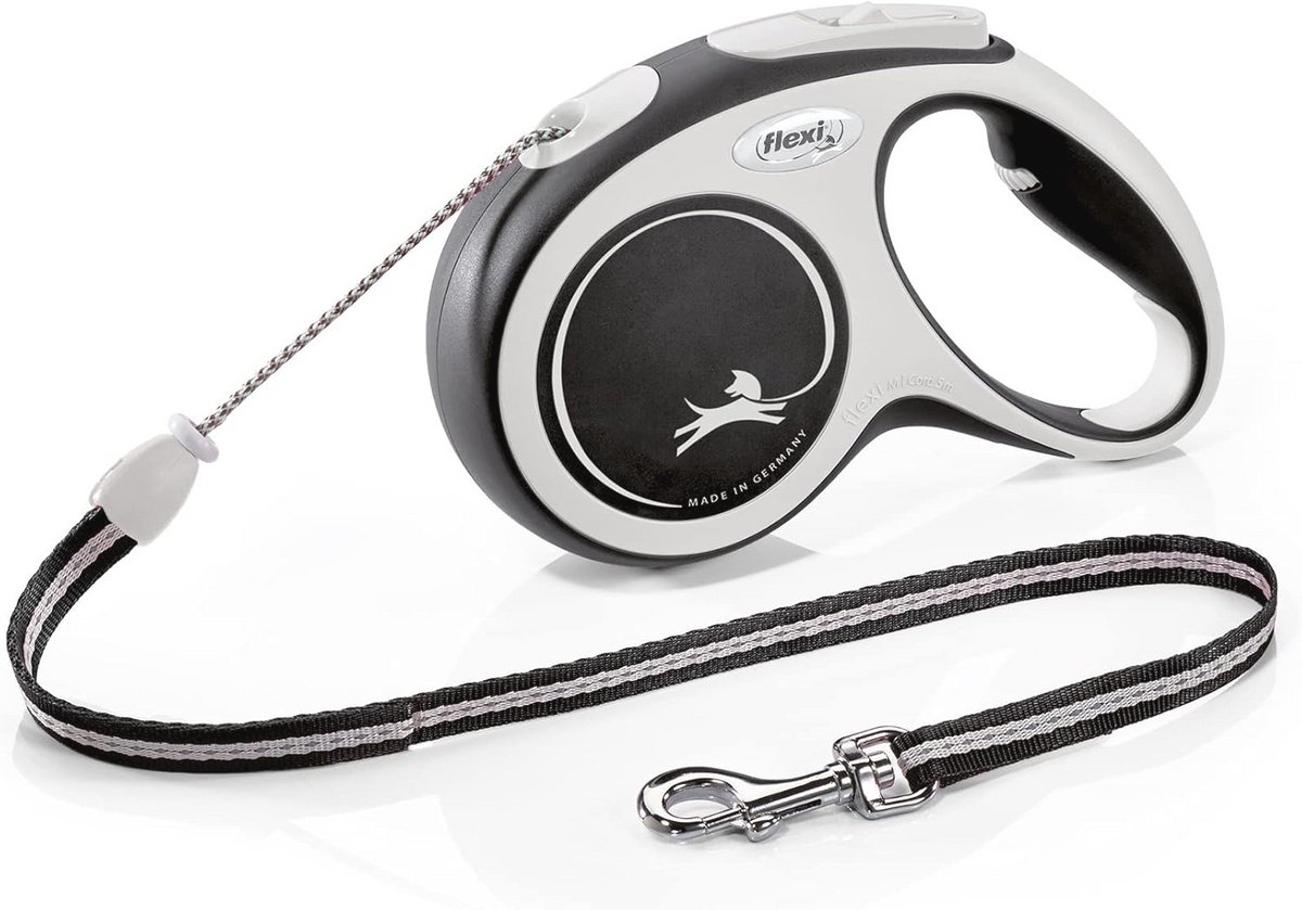 Koppel New Comfort M 5M Snoer Zwart - Max. 20 kg