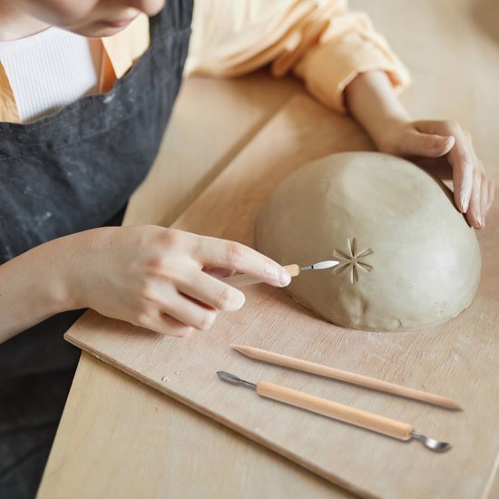 Pébéo - Geo klei Leer Wit Brood KG - Aarde Glaise Pottenbakkerij, Modelleren Lichaam Mens, Beeldhouwkunst e Aarde - Wit Gebroken