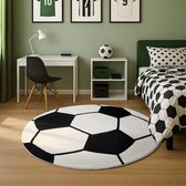 Bol.com the carpet Lou Zacht Knuffelkussen voor Buiten Zachte Knuffelpool Onderhoudsvriendelijk Kleurecht 3D Optiek 120x120 aanbieding