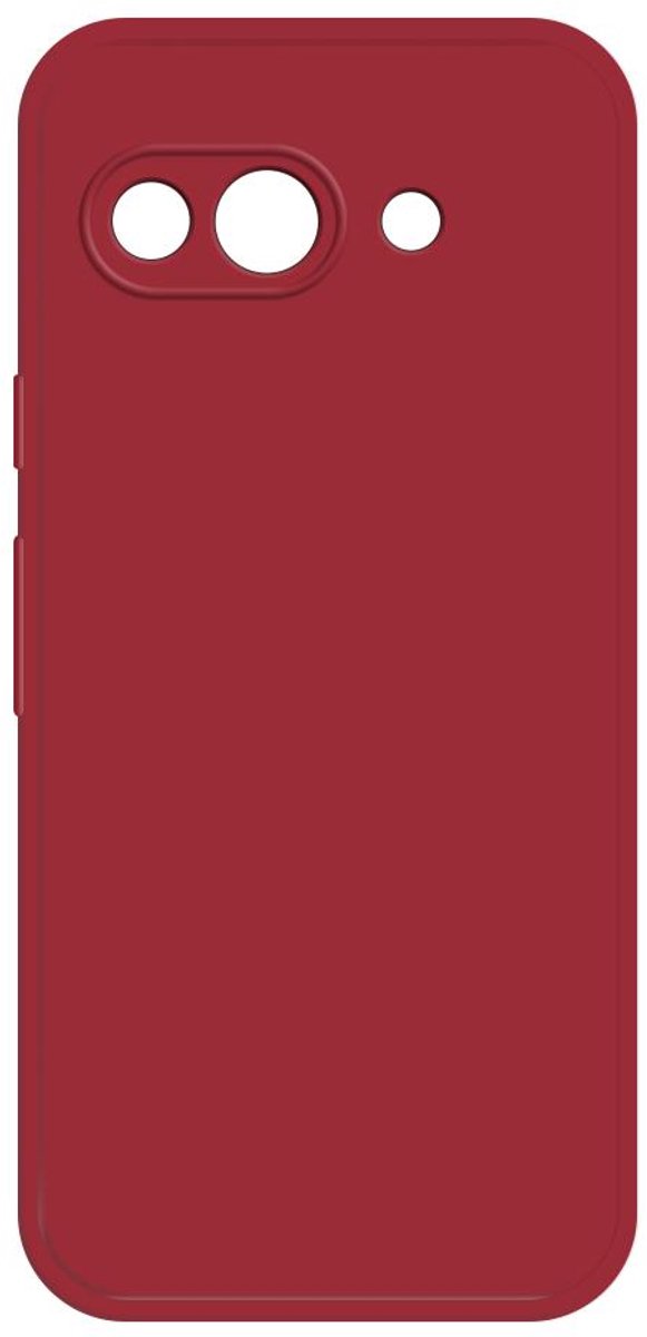Hoesje voor Google Pixel 9a - Phonesta Color Silicone Back Cover - Bordeaux