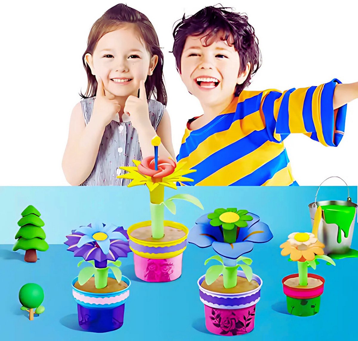 Creatieve Haarbanden Knutselset voor Meisjes van 4-12 Jaar - Maak je