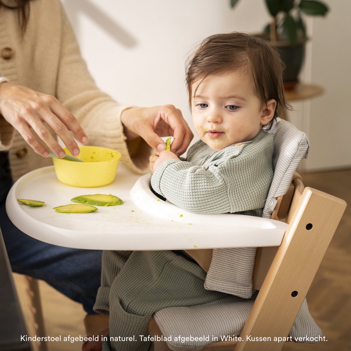 Stokke Tripp Trapp Bundle Stoel + Babyset + Tray - Black thumbnail 3