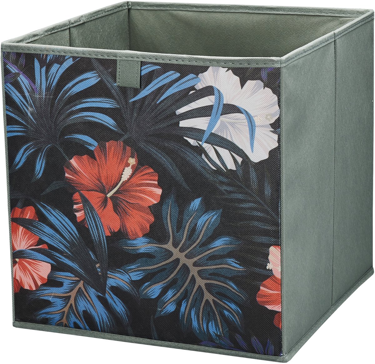 LAVITA® Opbergmand Textiel - 31x31x31 Weide - 1 stuk - Opbergbox Kast Organizer Opbergdoos - Kastlade Verdeler Voor Kleding Ondergoed Badkamer Kledingkast - Vouwdoos Stoffen Doos Opbergdozen
