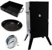 Eurocatch Shadow Chef Smoker - Rookoven - Rookkast - Incl. Thermometer - Rookhaken - Roosters