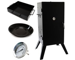 Eurocatch Shadow Chef Smoker - Rookoven - Rookkast - Incl. Thermometer - Rookhaken - Roosters