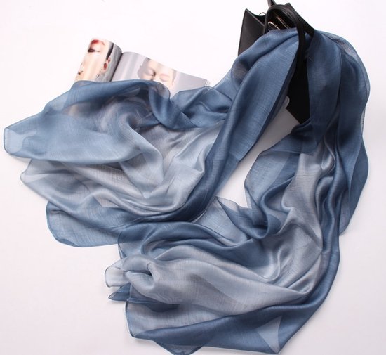 Zijde Blend Sjaal – Lange Dames Sjaal