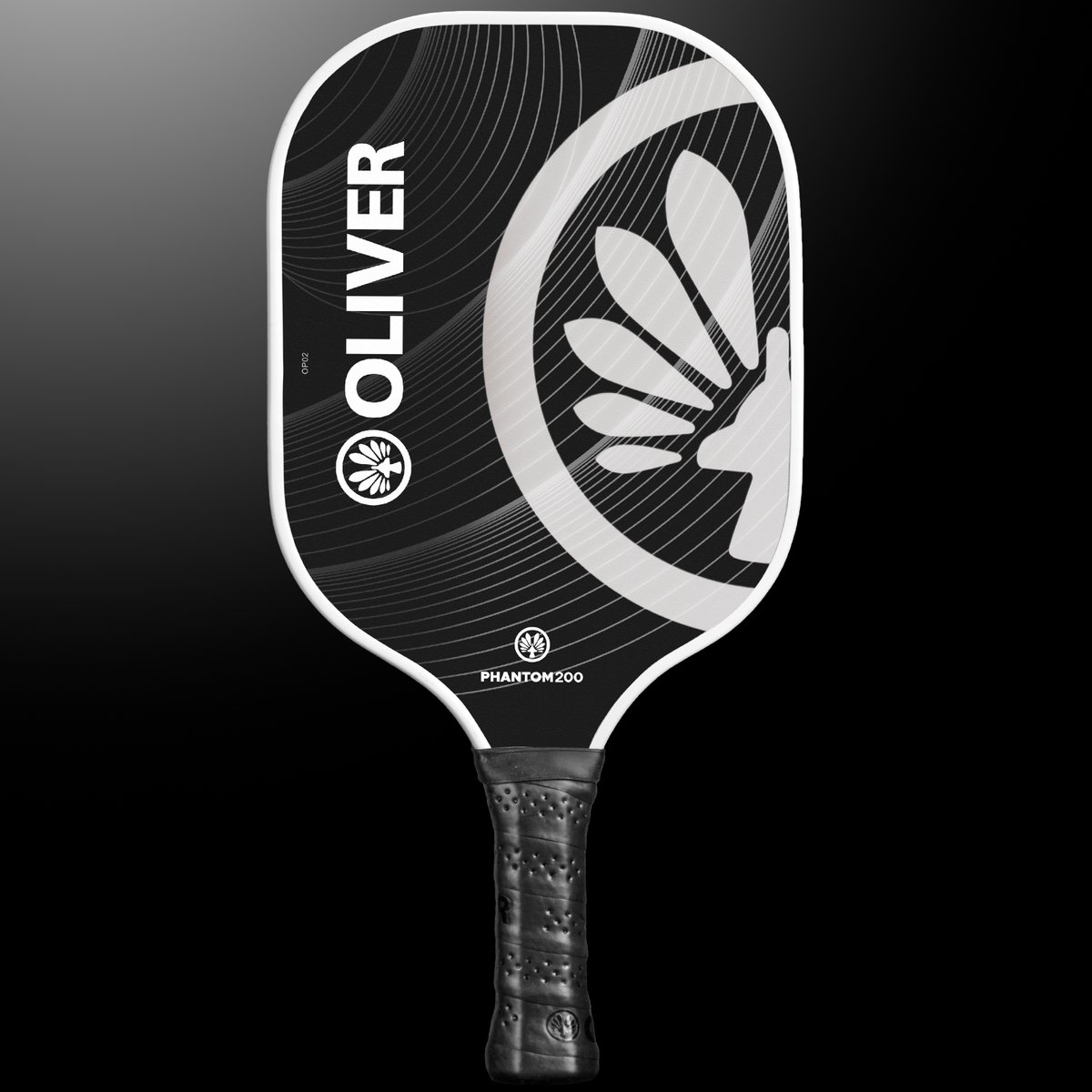Oliver Phantom 200 instapmodel pickelball racket - zwart / wit