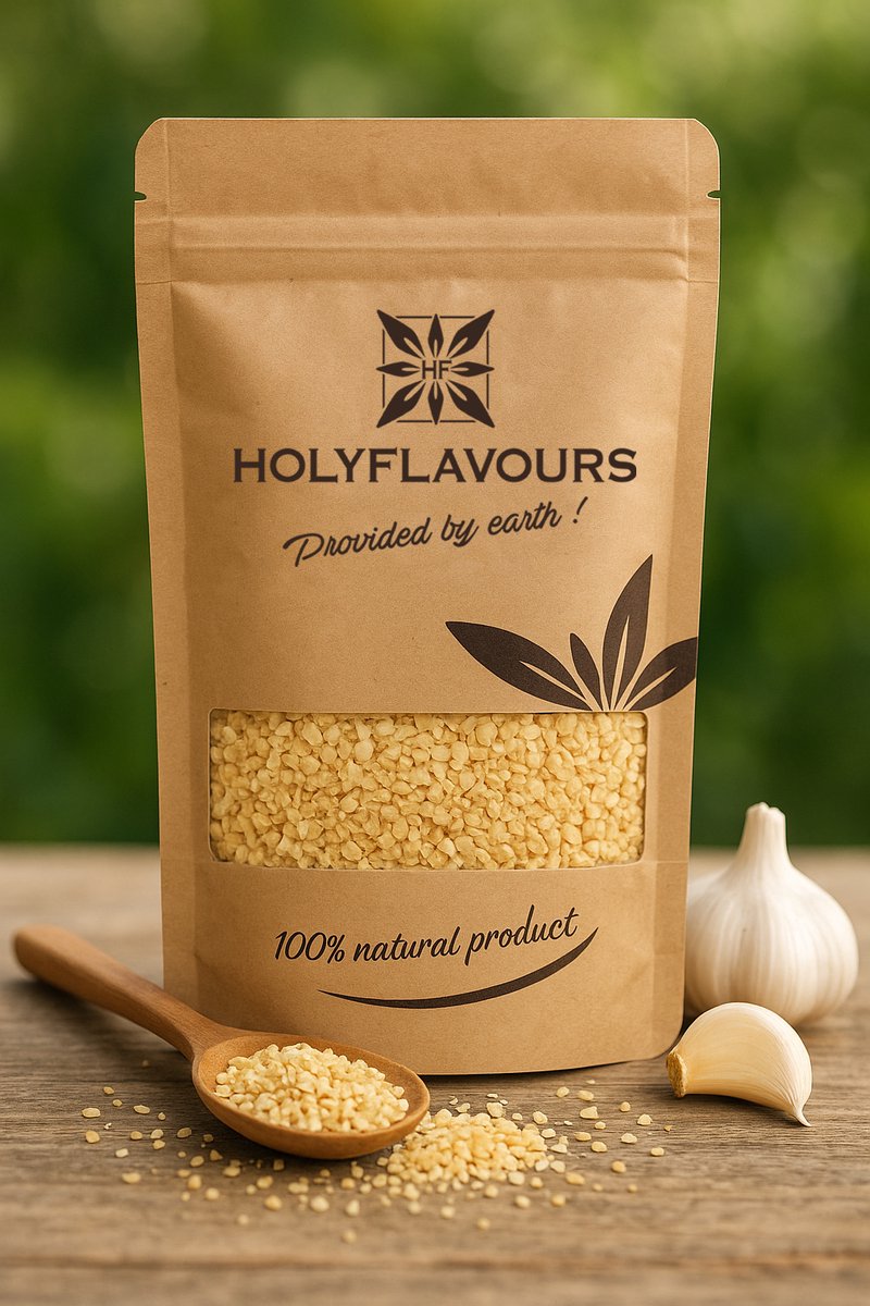 Knoflook Granulaat 1-2 mm - 100 gram - Holyflavours