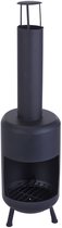 loks Tuinhaard - 105 cm - Metaal - Zwart