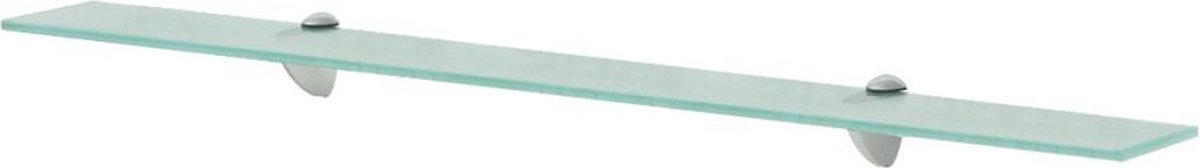 vidaXL Zwevend - schap - 90x20 - cm - 8 - mm - glas transparant