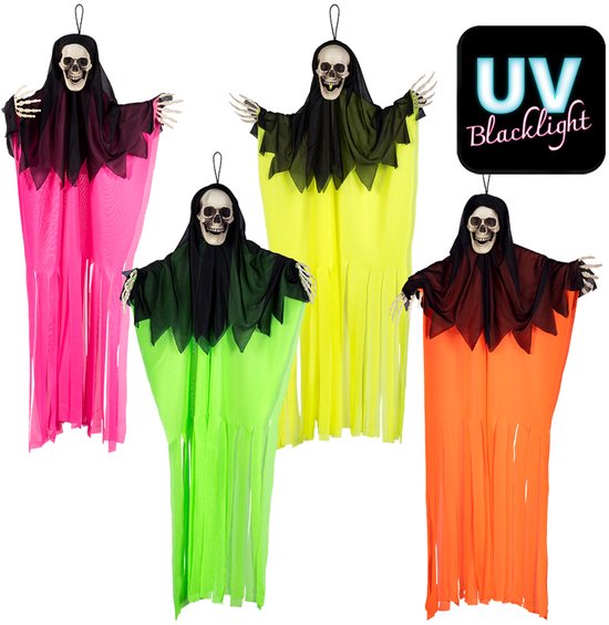 Boland Riesenwimpelkette „Horror Night“ – 6 M Lang, Beidseitig Bedruckt Mit Blutiger Hand, Für Halloween