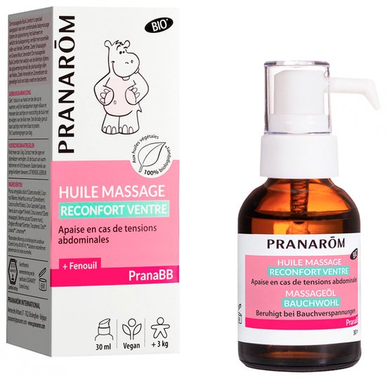 Massage olie – Buik comfort – Bio