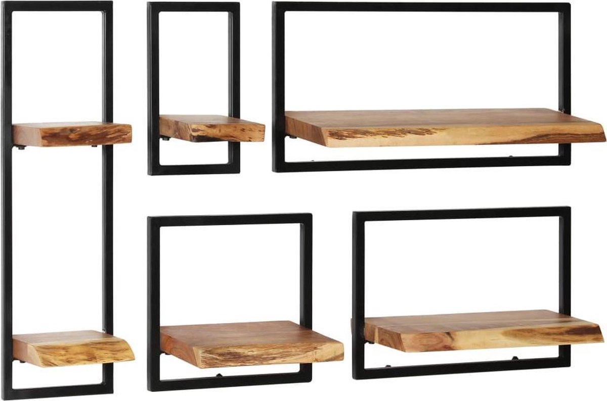Houten ontbijtbordjes plankje 3 stuks 22 x 10.5 x 1 cm - Art en Hobby