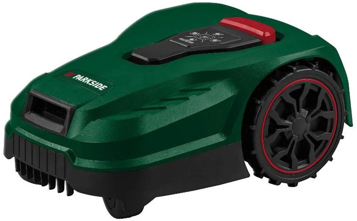 Afbeelding 2 van PARKSIDE® Robotmaaier 20V - Gazonoppervlakte: max. 250 m² - Hellingshoek: max. 15° - Bediening: LED display - Volledig automatische terugkeer naar het laadstation - Weersafhankelijk gazononderhoud