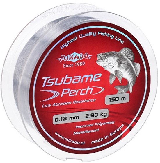 Mikado - VISLIJN - Fishing Line - Tsubame Perch - 0.22mm/6.60kg/150m - Transparant van Merkloos — afbeelding 2