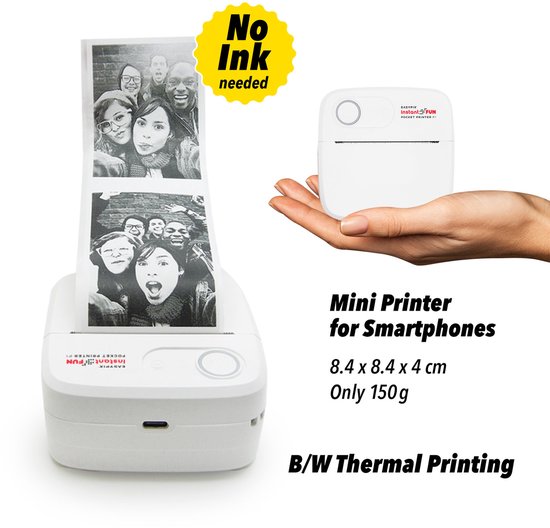 Imprimante de poche Easypix InstantFun P1