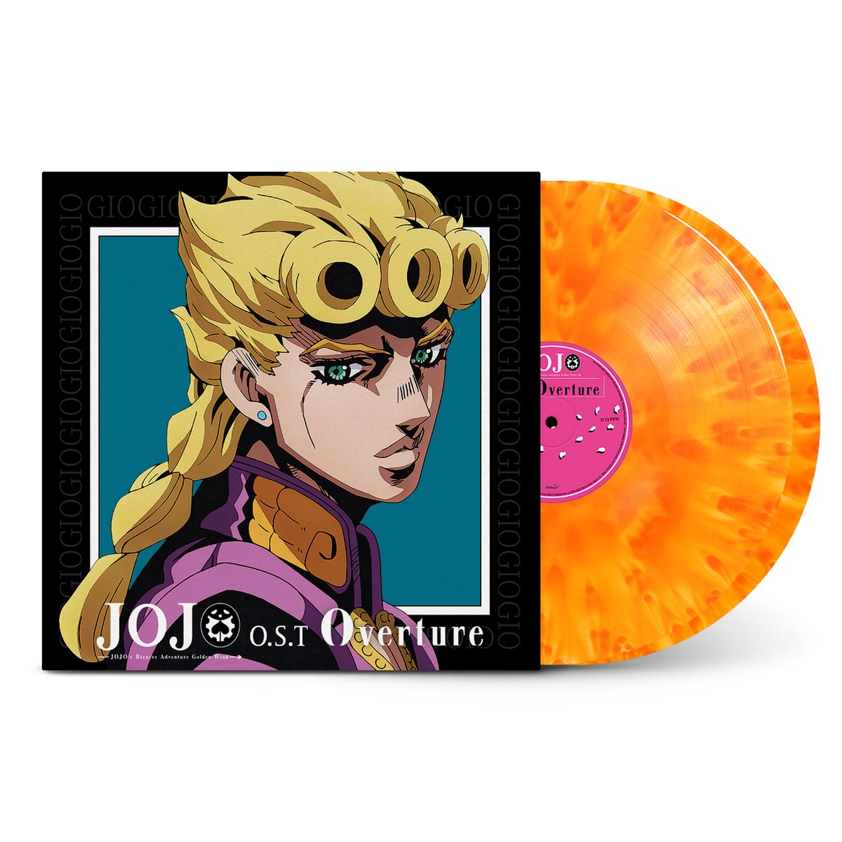 Sony Music - Jojo Golden Wind Overture LP - Anime soundtrack