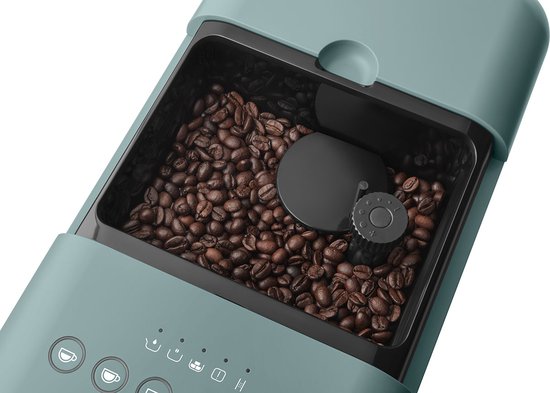Materiaal - Smeg 8017709335014 - SMEG BCC13EGMEU - Volautomatische koffiemachine met melkreservoir - Emerald Green